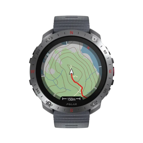 Polar Grit X2 Pro in Stone Gray